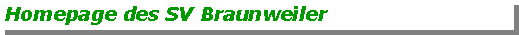 Textfeld: Das aktuelle Wetter in Braunweiler